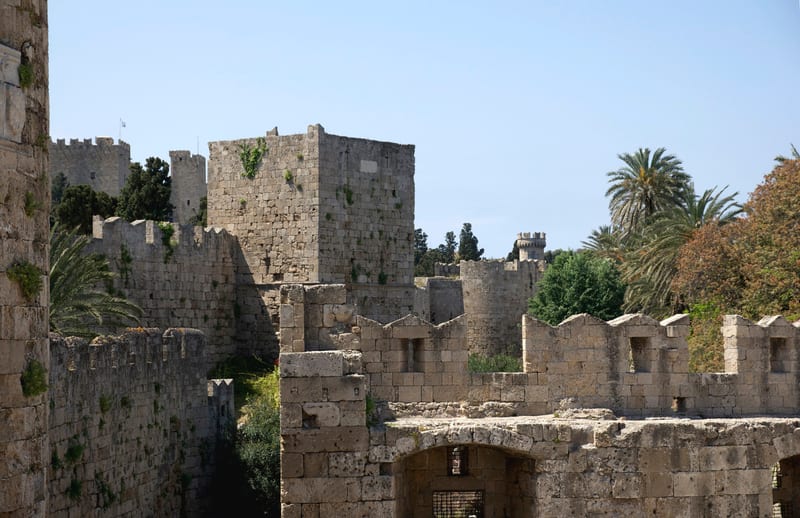 Historic Rhodes monuments and Knights-era heritage